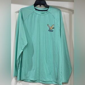 BURLEBO Teal Adventure Logo Tee